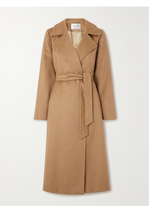 Max Mara - Manuela Icon Belted Camel Hair Coat - Brown - UK 2,UK 4,UK 6,UK 8,UK 10,UK 12,UK 14,UK 16,UK 18