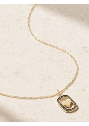 Sydney Evan - Heart Open Icon Charm 14-karat Gold Diamond Necklace - One size