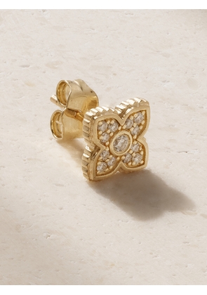 Sydney Evan - Moroccan Flower 14-karat Gold Diamond Single Earring - One size