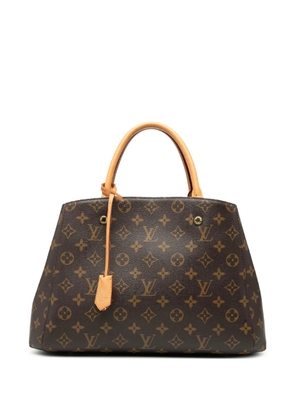 Louis Vuitton Pre-Owned 2014 Monogram Montaigne MM satchel - Brown