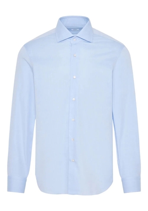 Barba cotton shirt - Blue