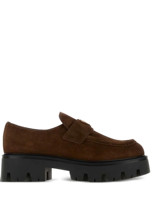 Prada suede loafers - Brown