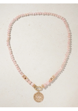Sydney Evan - 14-karat Gold, Morganite And Diamond Necklace - One size