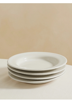 LOUISE ROE - + Sophia Roe S.r Collection Set Of Four Ceramic Lunch Plates - Off-white - One size