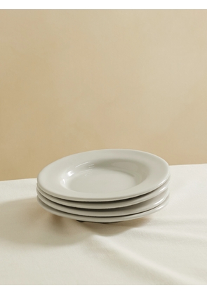 LOUISE ROE - + Sophia Roe S.r Collection Set Of Four Ceramic Dessert Plates - Off-white - One size