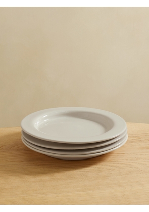 LOUISE ROE - + Sophia Roe S.r Collection Set Of Four Ceramic Dinner Plates - Off-white - One size