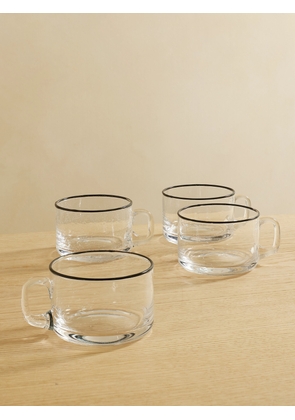 LOUISE ROE - + Sophia Roe S.r Collection Bubble Set Of Four Glass Cups - Neutrals - One size