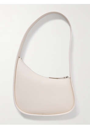 The Row - Half Moon Leather Shoulder Bag - Off-white - One size