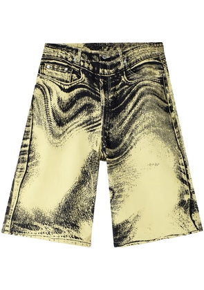 CamperLab denim shorts - Yellow