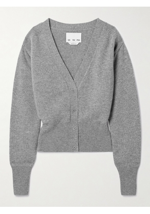 SASUPHI - Cashmere Cardigan - Gray - IT36,IT38,IT40,IT42,IT44