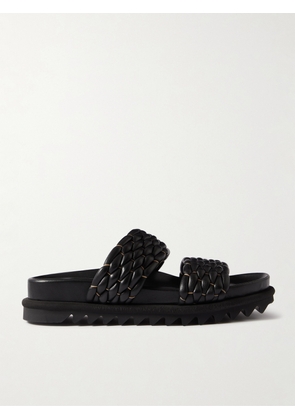 Dries Van Noten - Braided Leather Sandals - Black - IT36,IT36.5,IT37,IT37.5,IT38,IT38.5,IT39,IT39.5,IT40,IT40.5,IT41