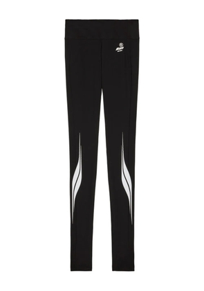 MSGM logo graphic leggings - Black