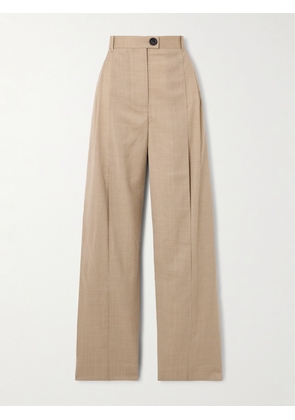 PETER DO - Cutout Wool-blend Pants - Neutrals - small,medium,large,x large