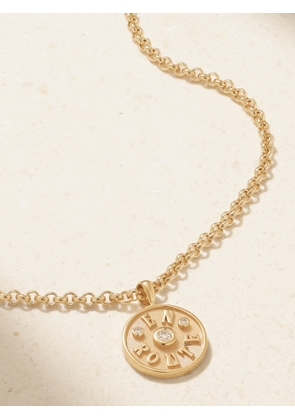 Marlo Laz - Petite En Route 14-karat Gold Diamond Necklace - One size