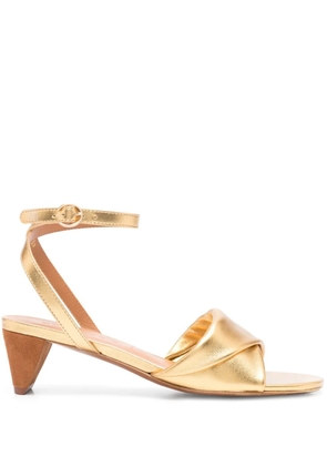 Clergerie 45mm Lover sandals - Gold