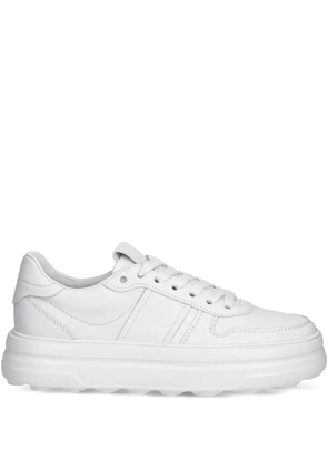 Kennel & Schmenger lace-up flatform sneakers - White