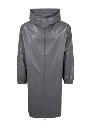 OAMC hooded raincoat - Grey