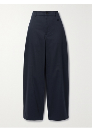 Acne Studios - Cotton-drill Straight-leg Pants - Blue - xx small,x small,small,medium,large,x large