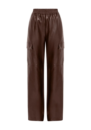 Nicholas Edwina elasticated cargo trousers - Brown