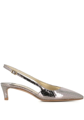 Antonio Barbato Maestri Veneziani 55mm slingback pumps - Silver