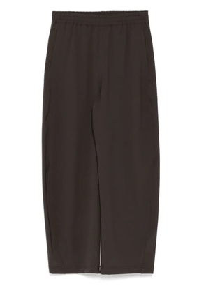 JNBY extra long wide-leg trousers - Brown