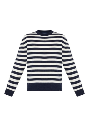 Paul & Shark striped wool sweater - White