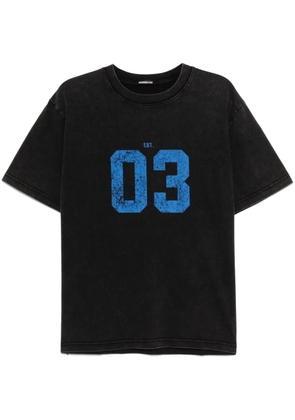 Ground Zero graphic-print T-shirt - Black