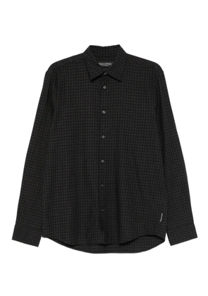Marc O'Polo checked long sleeve shirt - Black