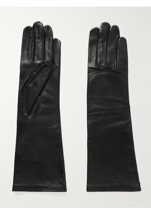 Agnelle - Celia Leather Gloves - Black - 6,6.5,7,7.5,8,8.5