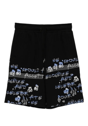 Ports V printed track shorts - Black