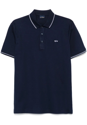 Paul & Shark piqué cotton polo shirt - Blue