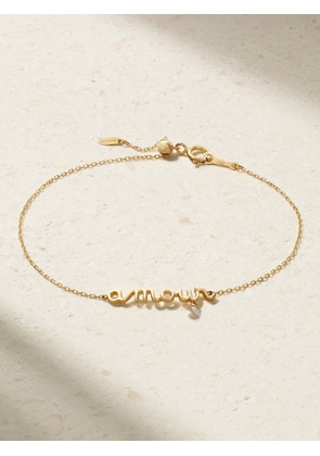 Persée - Amour 18-karat Gold Diamond Bracelet - One size