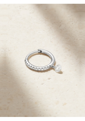 Persée - 18-karat White Gold Diamond Single Earring - One size