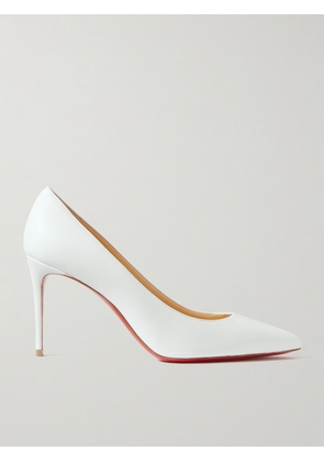 Christian Louboutin - Kate 85 Leather Pumps - White - IT35,IT36,IT36.5,IT37,IT37.5,IT38,IT38.5,IT39,IT39.5,IT40,IT40.5,IT41,IT41.5,IT42