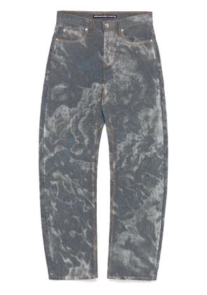 Alexander Wang low-rise bowed gusset jeans - Black