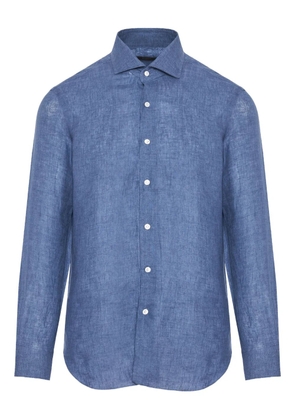 Barba linen shirt - Blue