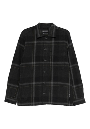 Marc O'Polo plaid pocket overshirt - Grey