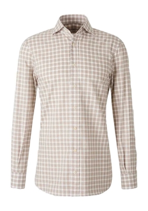 Atelier Munro buttoned patterned dress shirt - Neutrals