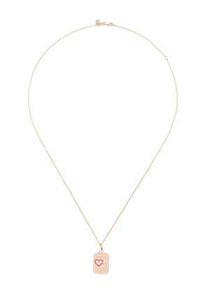 Sydney Evan 14K yellow gold Tarot Card pendant necklace