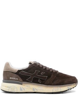 Premiata Mick suede leather sneakers - Brown
