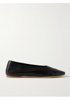 STAUD - Alba Leather Ballet Flats - Black - IT35,IT35.5,IT36,IT36.5,IT37,IT37.5,IT38,IT38.5,IT39,IT39.5,IT40,IT40.5,IT41,IT41.5,IT42