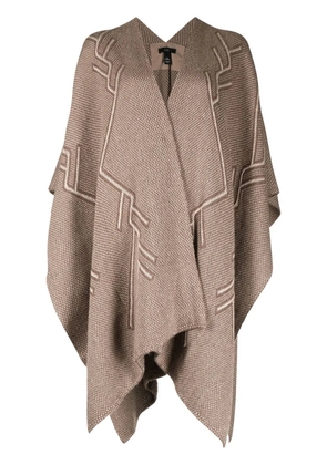 VOZ Raíz Duster cardi-coat - Brown