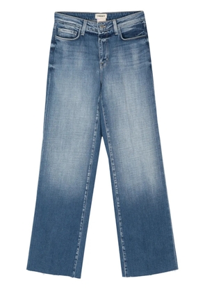L'Agence Scottie high-rise wide-leg jeans - Blue
