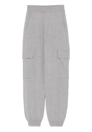 Peserico fine-knit track pants - Grey