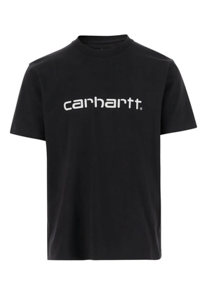 Carhartt WIP Script logo-print cotton T-shirt - Black