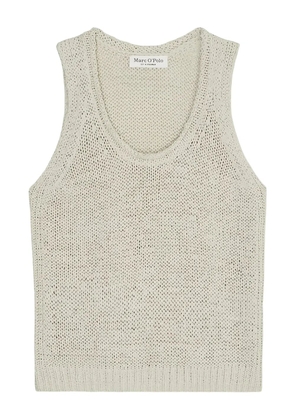 Marc O'Polo scoop-neck knitted tank top - Neutrals