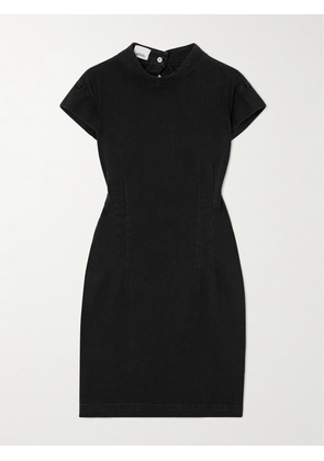 MARANT ÉTOILE - Nina Open Back Denim Mini Dress - Black - FR 34,FR 36,FR 38,FR 40,FR 42,FR 44