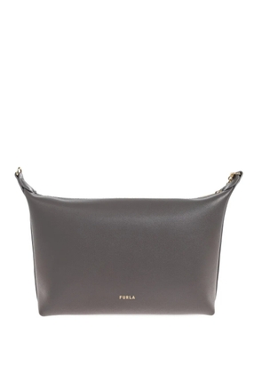 Furla chain logo tote bag - Grey