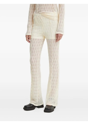 Gestuz LicaGZ textured trousers - Neutrals