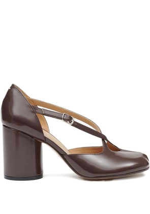 Maison Margiela 80mm Tabi pumps - Brown